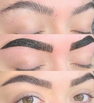 Henna Brow Tinting